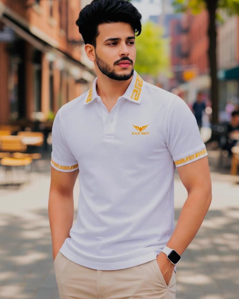 BLACK EAGLE PLAIN T SHIRT thumbnail