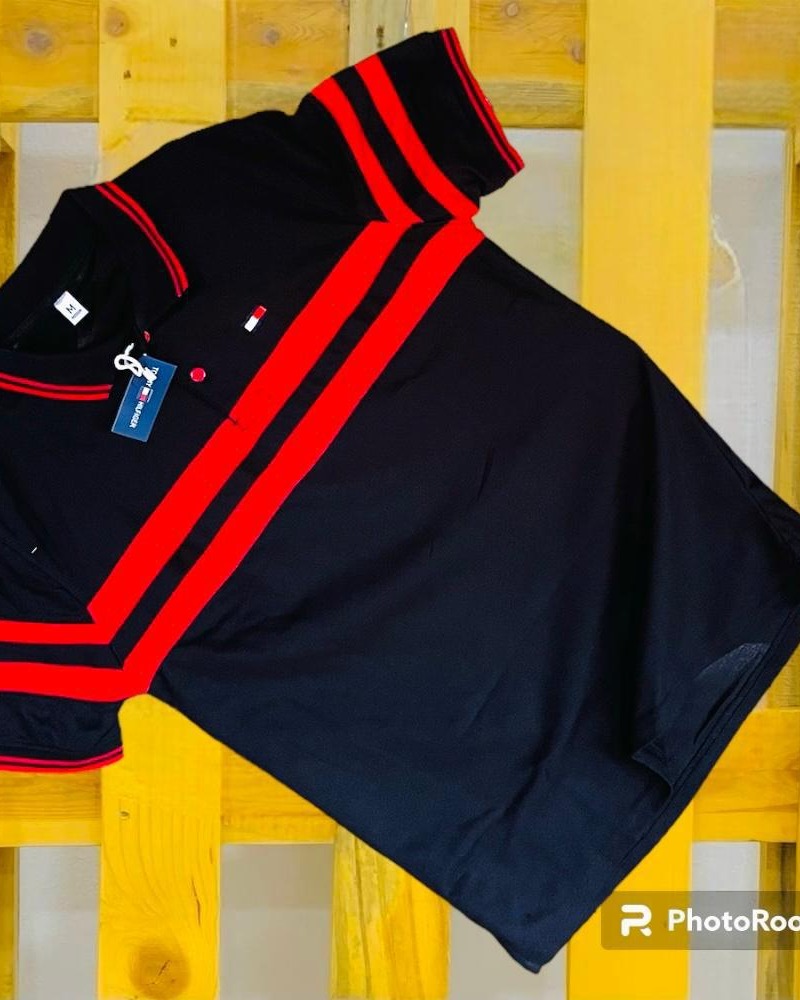 TOMMY MIX COLOR COLLOR T SHIRT thumbnail