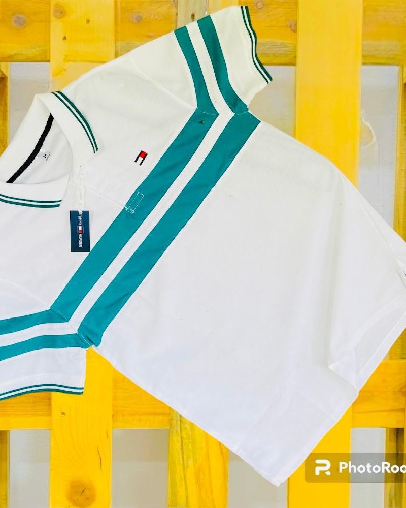 TOMMY MIX COLOR COLLOR T SHIRT thumbnail