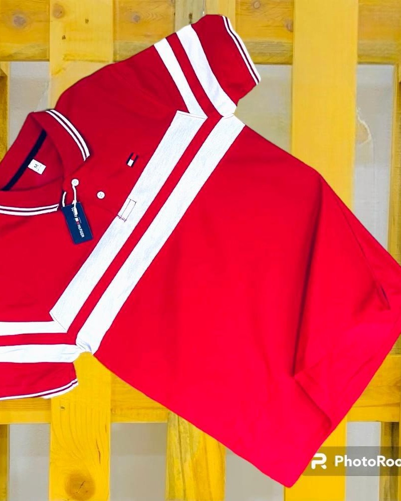 TOMMY MIX COLOR COLLOR T SHIRT thumbnail