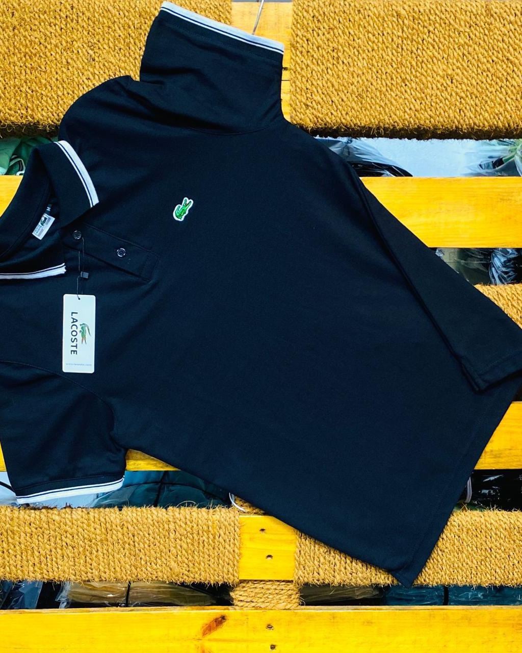 LACOST PLAIN COLLOR T SHIRT thumbnail