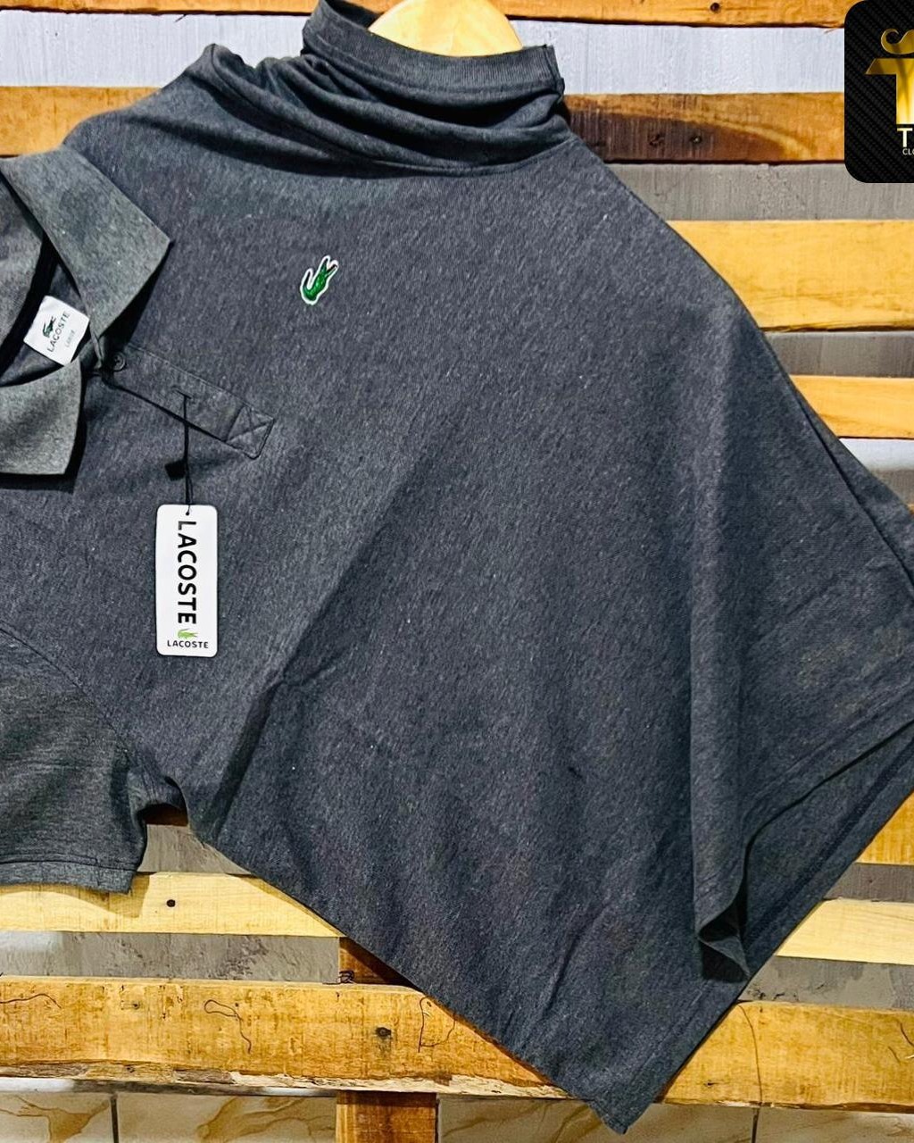 LACOST PLAIN COLLOR T SHIRT thumbnail