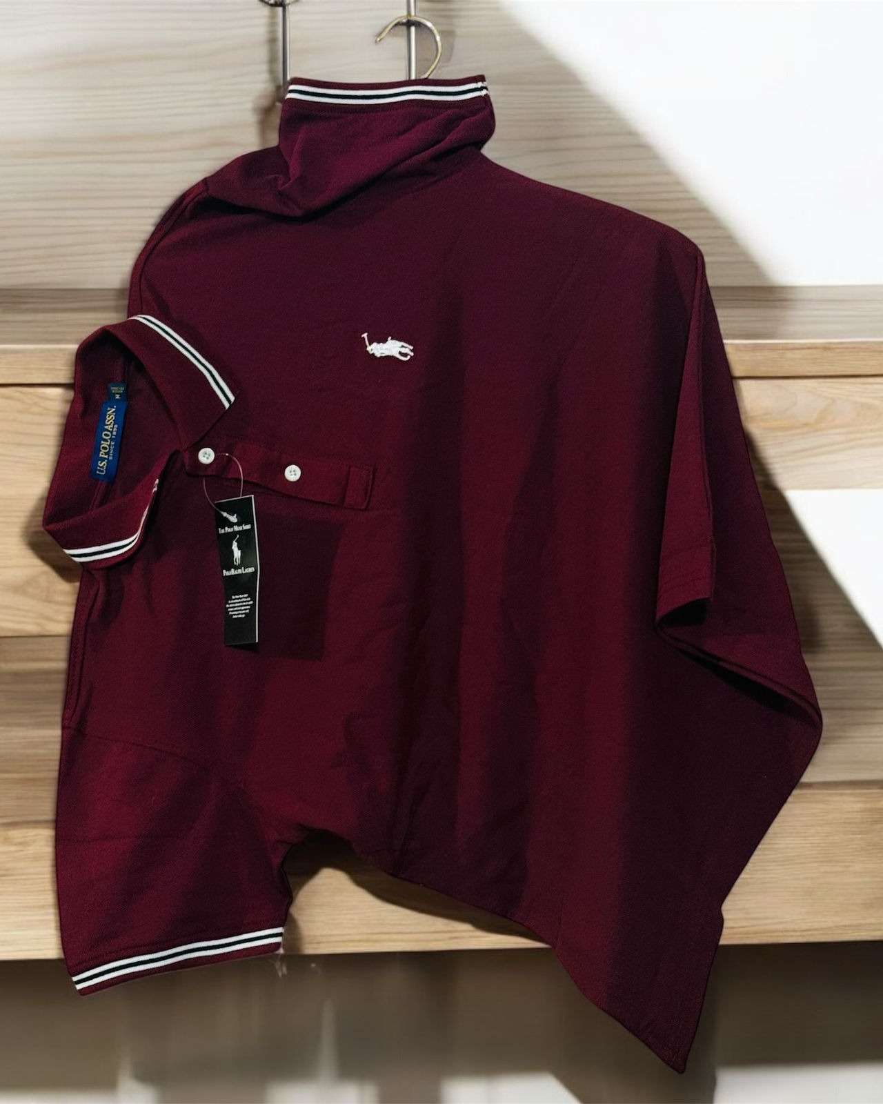 POLO PLAIN COLLOR T SHIRT