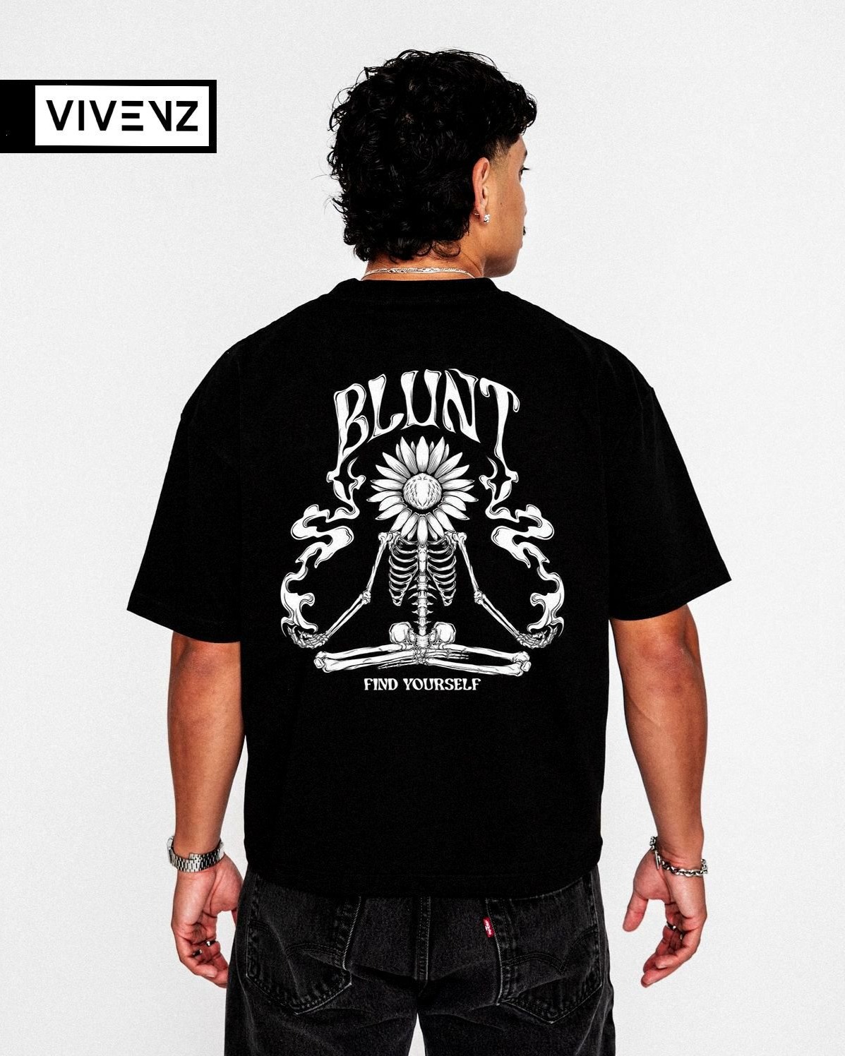 BACK PRINT T SHIRT UNISEX