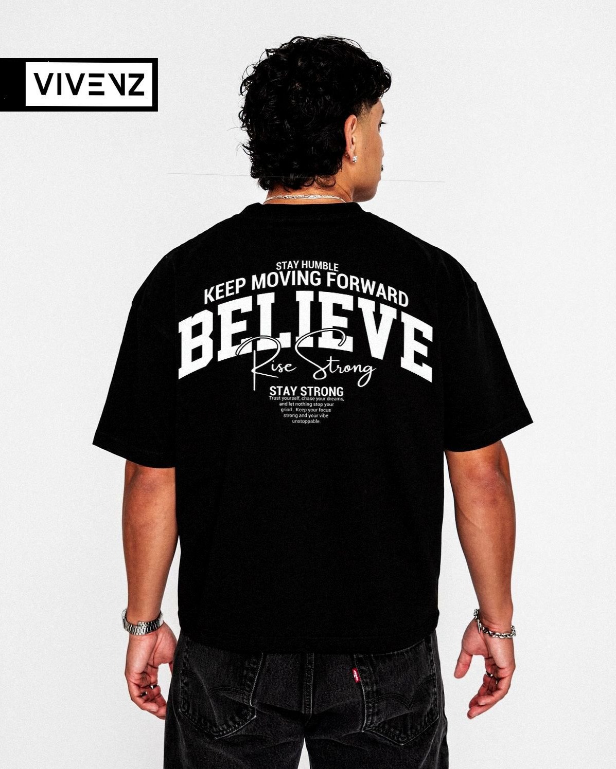 BACK PRINT T SHIRT UNISEX thumbnail