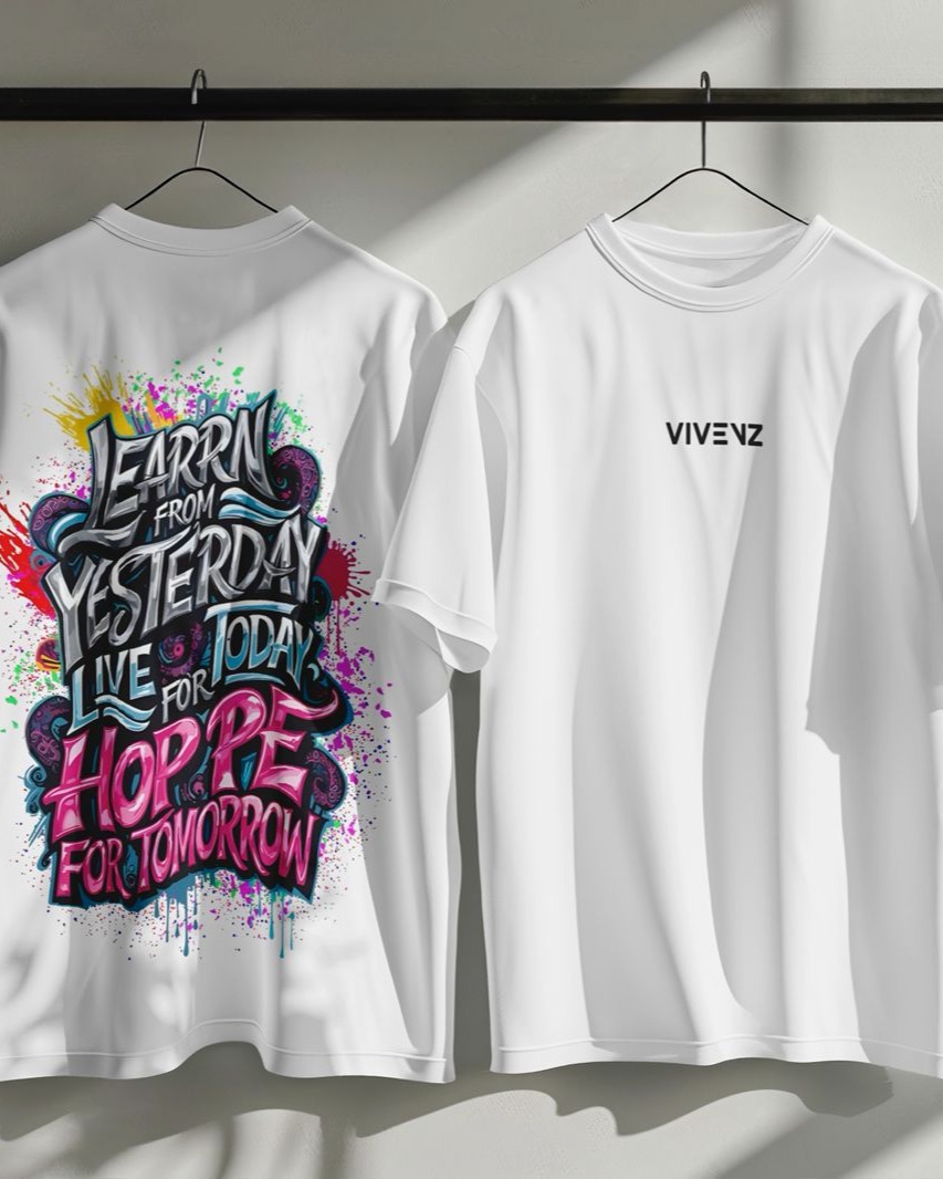 BACK PRINT T SHIRT UNISEX thumbnail