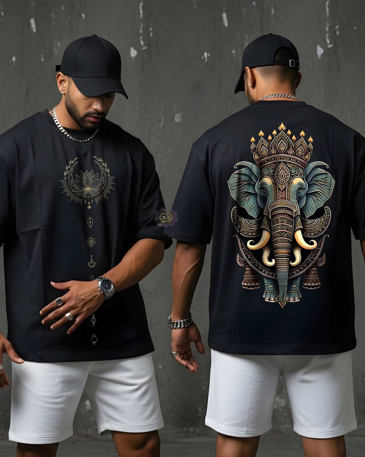 NEW UNISEX BACK PRINT T SHIRT