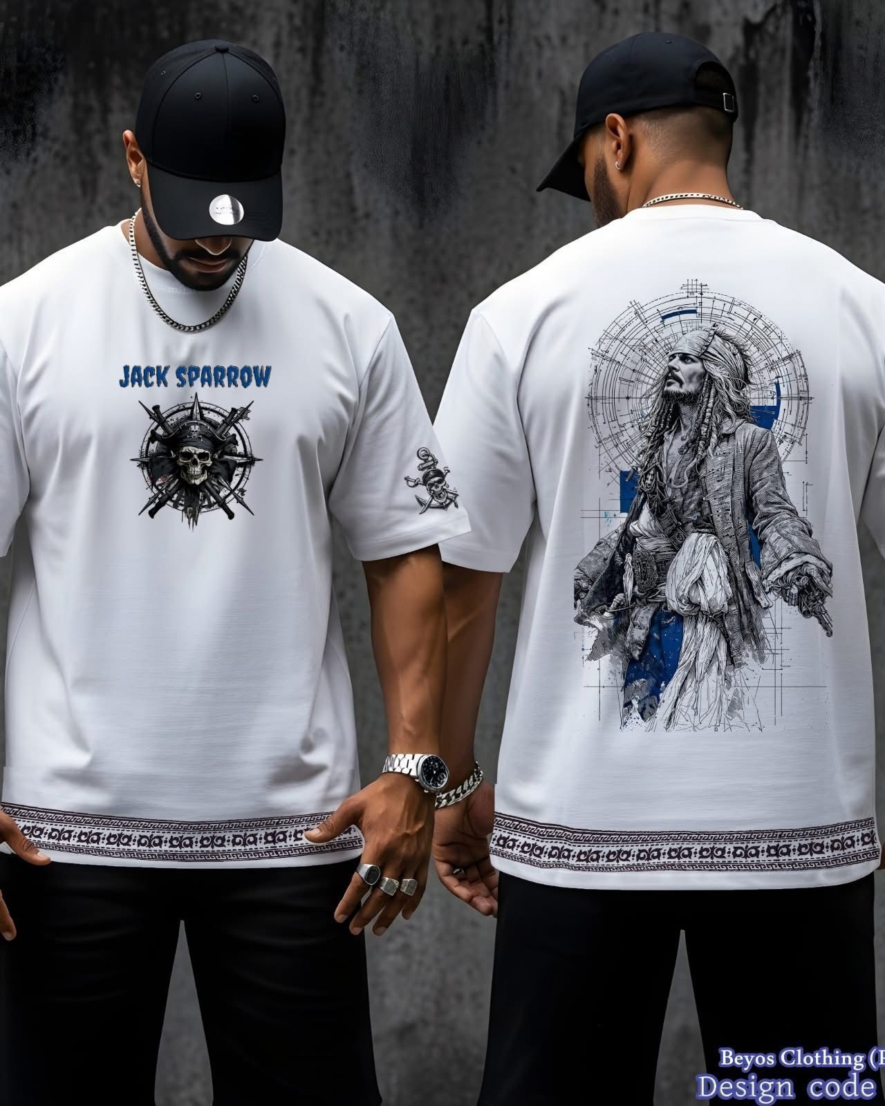 NEW UNISEX BACK PRINT T SHIRT thumbnail