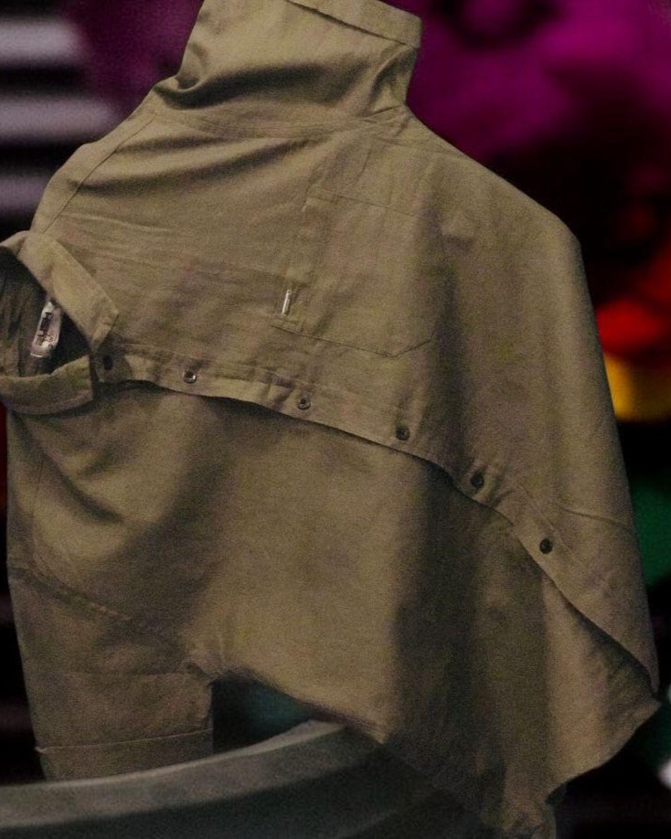 LINAN PLAIN SHIRT SHORT SELVE thumbnail