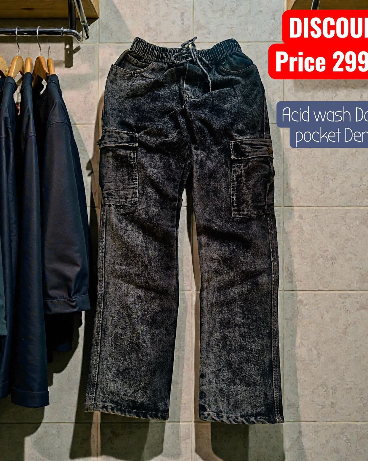 RIB NORMAL DENIM POCKET 02  thumbnail