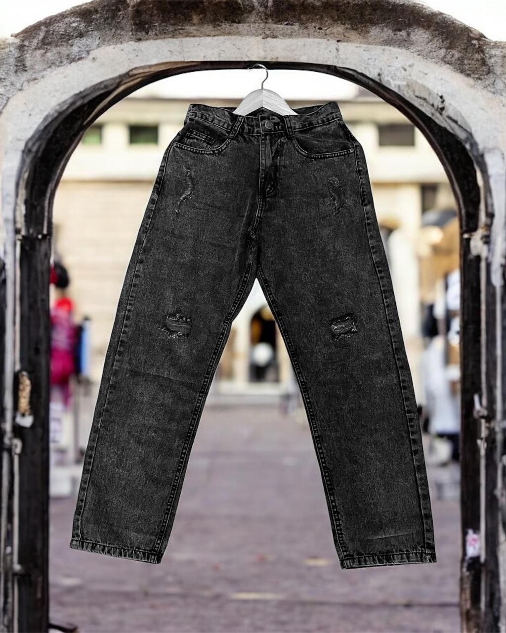 PATCH DENIM BELT NOMAL