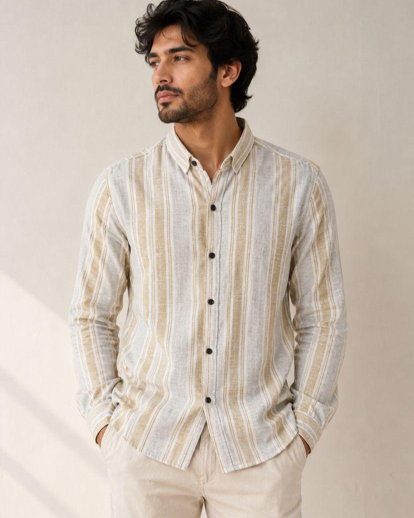 MIX COLOR L/S SHIRT